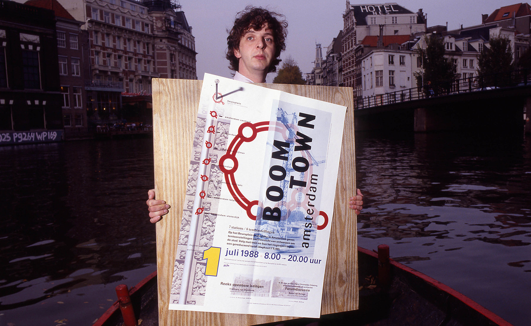 1988 affiche De Zuiderkerk, gemeente Amsterdam, Dienst Ruimtelijke Ordening