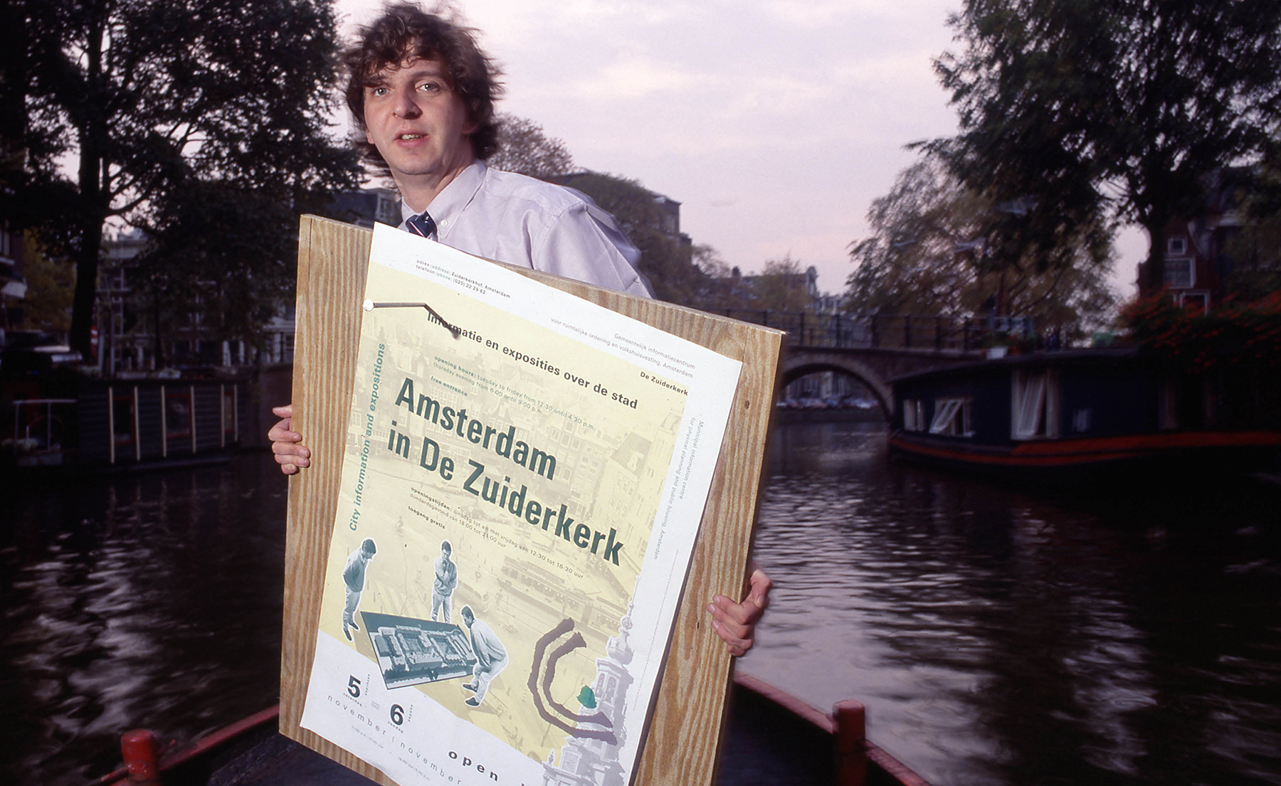 1988 affiche Boom Town Amsterdam, Arcam