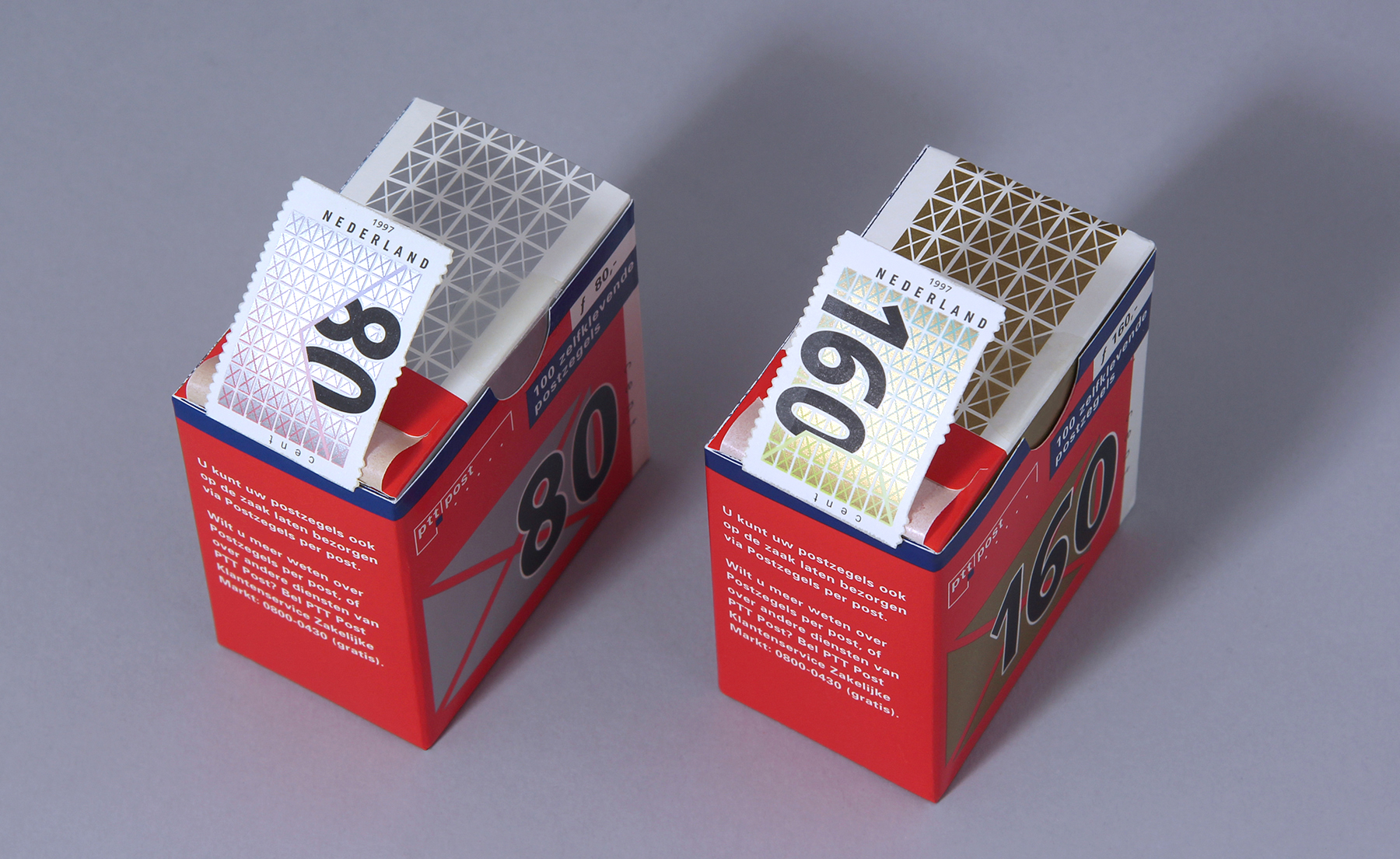 1997 zelfklevende postzegels, Honderd voor uw zaken PTT Post